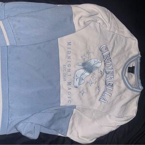 Cinderella Blue and White Sweatshirt BOXLUNCH